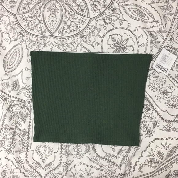 💚Urban Outfitters green tube top, NWT 💚 - Picture 4 of 5